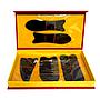 Buffalo Horn Gua Sha 5-Piece Black Sets